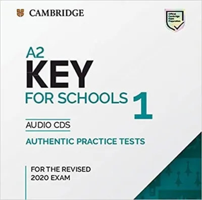 Obrázek produktu pro A2 Key for Schools 1 for revised exam from 2020 Audio CD