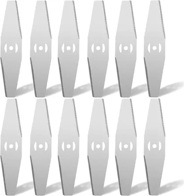 Produktbild von 12 PCS Metall-Rasentrimmer-Klingen Rasentrimmer Zubeh?r Metallmesser fš¹r Rasentrimmer Ersatzklinge Metall Klinge Rasentrimmer Ersatzklingen Elektrische Rasentrimmer Ersatzklinge Zubeh?r