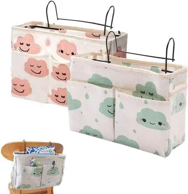 Produktbild von Famanu Bett-Organizer mit Aufhängung - Set von 2