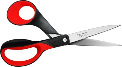 Productafbeelding van Linkshandige schaar 21,5 cm - Comfortabele huishoud- en knutselschaar voor scholen en kantoren