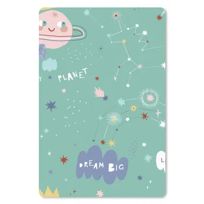 Produktbild von MuchoWow® Mauspad Mousepad Weltraum - Zitate - Kinder 18x27 cm - Mousepads - Maus Mat - Pad - Mausunterlage