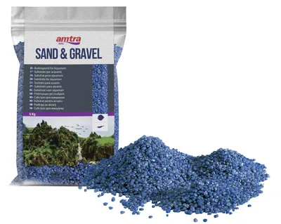 Zdjęcie produktu dla Amtra Blue – ceramizowany piasek kwarcowy, idealny do akwariów słodkowodnych i morskich