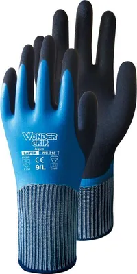 Produktbild von Wonder Grip Aqua WG-318 Latexhandschuh XXL/11 wasserabweisend Retail