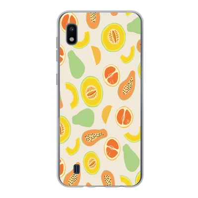 Produktbild von MuchoWow® Handyhülle Schutzhülle Hülle für Samsung Galaxy A10 Obst - Muster - Melone Silikon Softcase Handy Hülle - Schutzhülle