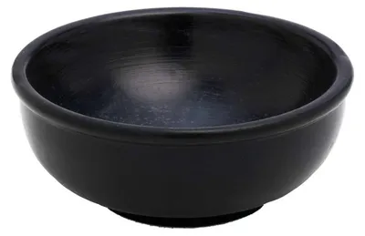 Productafbeelding van Wierookbrander speksteen - Ø 10 cm - Zwart - Decoratief