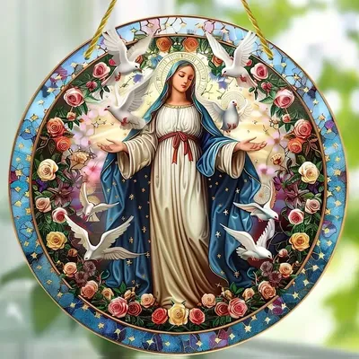 Produktbild von Sonnenfänger Madonna – Symbolik und Schönheit für Ihr Zuhause KP31641