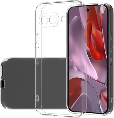 Productafbeelding van Hoesje voor de Google Pixel 9a - Achterkant van Phonesta, ultradun siliconen - Transparant