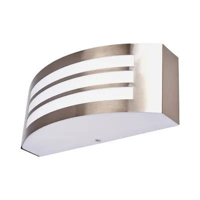 Produktbild von Lindby Außenwandlampe Raja, 25 cm breit, Streifen, IP44, E27
