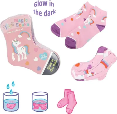 Obrázok produktu pre Ylvi magické ponožky so svietením v tme