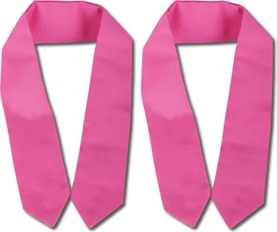 Produktbild von Raffhalter 2er Pack inkl. Befestigungsösen für Gardinen, Farbe: Pink