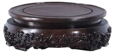 Image de Support en bois pour pots de fleurs et décorations