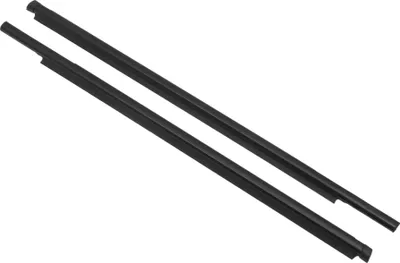 Produktbild von Fensterdichtung, Fensterleisten-Dichtungsband, für Toyota Yaris 2007-2016, PVC, hinten links & rechts, Nr. 6818052130/6823052130, Schwarz, 2 Stück