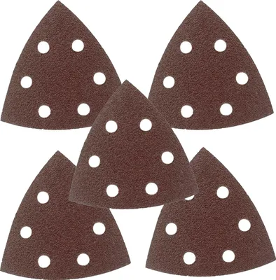 Produktbild von Schleifpapier mit Klettverschluss, Delta, 5 Stück, 93 x 93 x 93 mm, 240 Luna