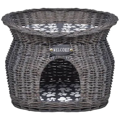 Obrázek produktu pro vidaXL Cuddle Cave pro kočky domácí zvířata s polštářem Willow