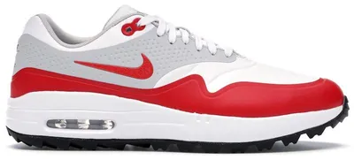 Image de Nike Air Max 1 Golf, couleur rouge sport - Taille EU 44