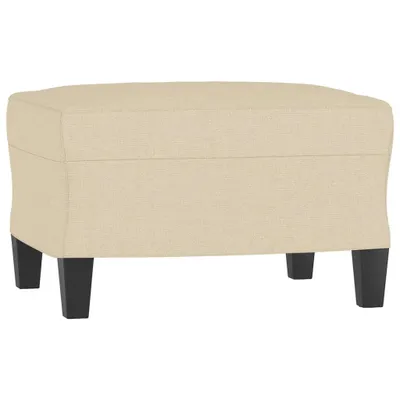Produktbild von Fußhocker Creme 60x50x41 cm Stoff