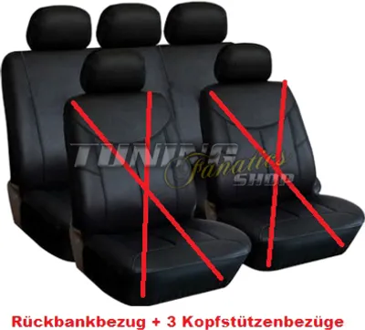 Immagine prodotto di Coprisedile in Pelle finta di alta qualità ed eleganza Coprisedili Coprisedili posteriori per auto