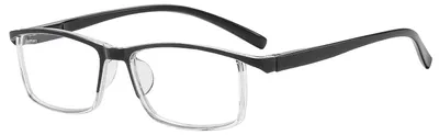 Produktbild von Myopiebrille leicht, -1,0 Dioptrien, schwarz-transparent, für Damen und Herren