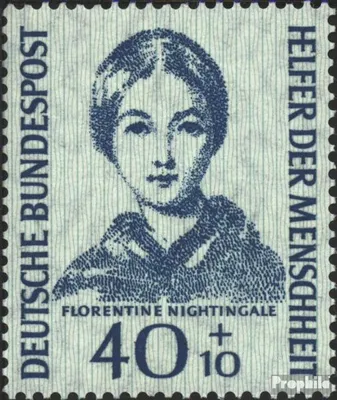 Produktbild von Briefmarken BRD (BR.Deutschland) 1955 Mi 225  postfrisch Helfer der Menschheit (VI)