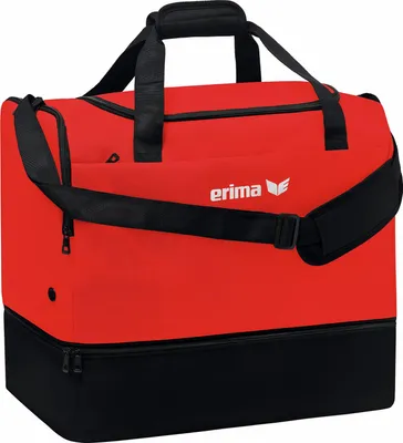 Produktbild von Erima Team Sportasche mit Bodenfach rot Gr L