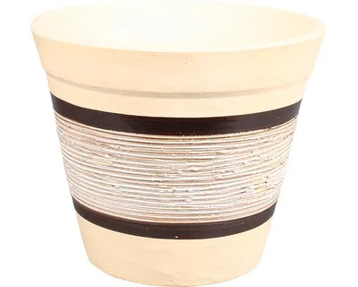 Image de Pot ASTREA en grès naturel Ø 26 cm