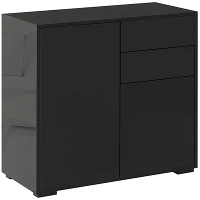 Obrázek produktu pro Komoda HOMCOM s 2 zásuvkami a 2 dvířky do obývacího pokoje