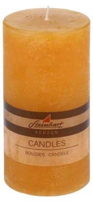 Produktbild von Stumpenkerze "Raureif" Honig 150/78 mm