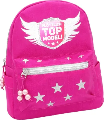 Produktbild von "Plötzlich Top Model" Kinder Rucksack für Kindergarten, Schule und Freizeit (Pink)