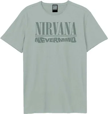 Obrázek produktu pro Amplified - Tričko "Nevermind" pro muže/dámy uni GD4200 (S) (divná modrá)