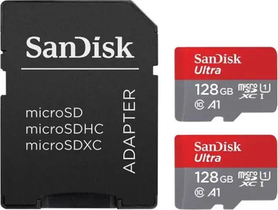 Immagine prodotto di SanDisk Ultra microSDHC 128GB 140MB/s.Adapt.SDSQUAB-128G-GN6IA