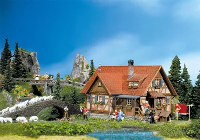 Produktbild von Faller 130270 - 1/87 / H0 Ländliches Fachwerkhaus - Neu