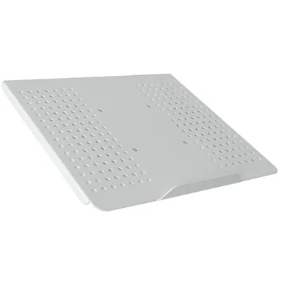 Produktbild von Weiße Laptop-Ablage-Platte für Wand- Tischhalterungen mit VESA 100 Modell: APW