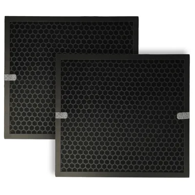 Produktbild von vhbw 2x Luftilter kompatibel mit Philips AC4080/10 Luftreiniger - Kombifilter HEPA (H11) + Aktivkohle