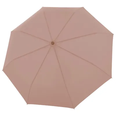 Produktbild von doppler Stockregenschirm Regenschirm Nature Long AC Umbrella Gentle Rose beige
