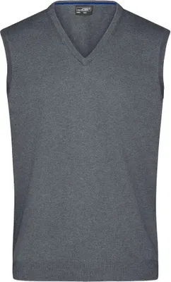 Produktbild von Klassischer Baumwoll-Pullunder grey-heather, Gr. M