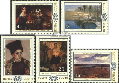 Produktbild von Briefmarken Sowjetunion 1983 Mi 5314-5318 (kompl.Ausg.) gestempelt Weißrussische Malerei
