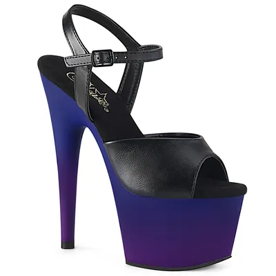 Produktbild von ADORE-709BP Damen Sandale von Pleaser, Schwarz EU 35, US 5