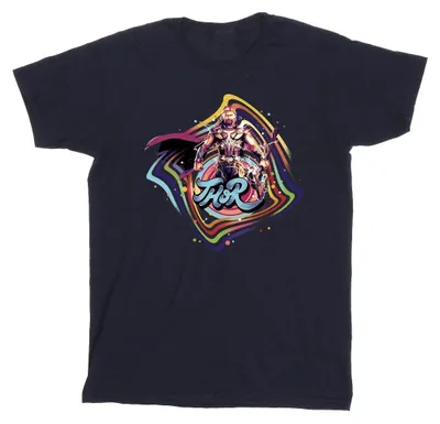 Immagine prodotto di Marvel - T-shirt da uomo "Love And Thunder" BI52162 (XL) (blu navy)