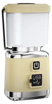 Produktbild von Wiederaufladbare LED Camping Laterne mit 1000 Lumen – Vier Lichtmodi, dimmbar, magnetischer Sockel – für Zuhause, Stromausfall, Outdoor und Notfälle