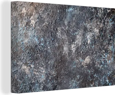 Produktbild von OneMillionCanvasses® - Leinwandbilder - 150x100 cm, Industriell - Beton - Alt, Wandbilder Kunstdruck Wanddekoration - Foto auf Leinwand - Gemälde auf Holzrahmen
