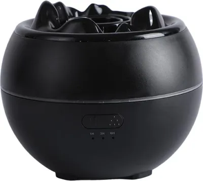 Produktbild von INF Flammeneffekt Aroma Diffuser Luftbefeuchter - Ultraschall Öl Diffuser Schwarz
