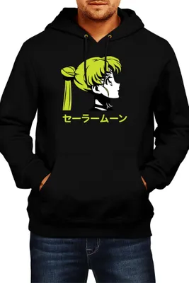 Produktbild von Herren Kapuzenpullover Japan Animation Manga Anime Comics Sailor Anime Manga Moon 03, Man L / Schwarz