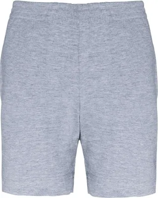 Produktbild von Proact Jungen Jogginghose Kurz Gummibund Strand Freizeit Short, Größe:4/6, Farbe:Oxford Grey