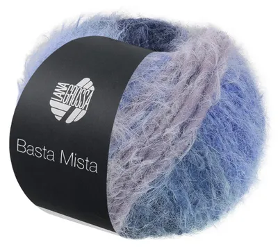 Produktbild von Lana Grossa - Basta Mista 0122 nachtblau royal jeans grau hellgrau