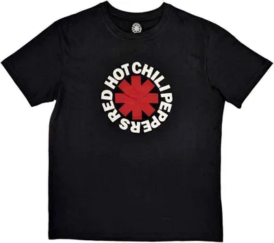 Image de T-shirt Red Hot Chili Peppers Classic Asterisk Black XL