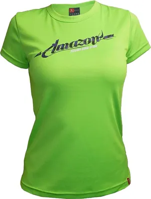 Produktbild von HAVEN Kurzarm Fahrradtrikot - AMAZON SHORT - Grün/Lila XS