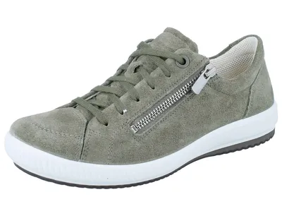 Produktbild von LEGERO Tanaro Damen Sneaker grün Veloursleder - Größe: UK 5