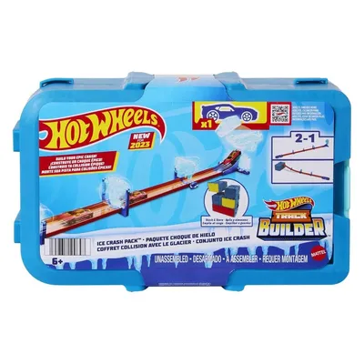 Imagen del producto de Kit Hot Wheels Track Builder: Impacto de Hielo