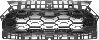 Image de Calandre De Capot Supérieur Avant Pour Honda Hr-V 2023-2024 Calandre De Pare-Chocs Avant Supérieur Grille Noire.