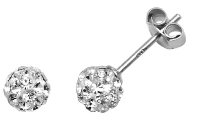 Produktbild von Schöne 925 Sterling Silber Damen - Paar Ohrstecker mit Zirkonia - 5mm*5mm; TRS22534